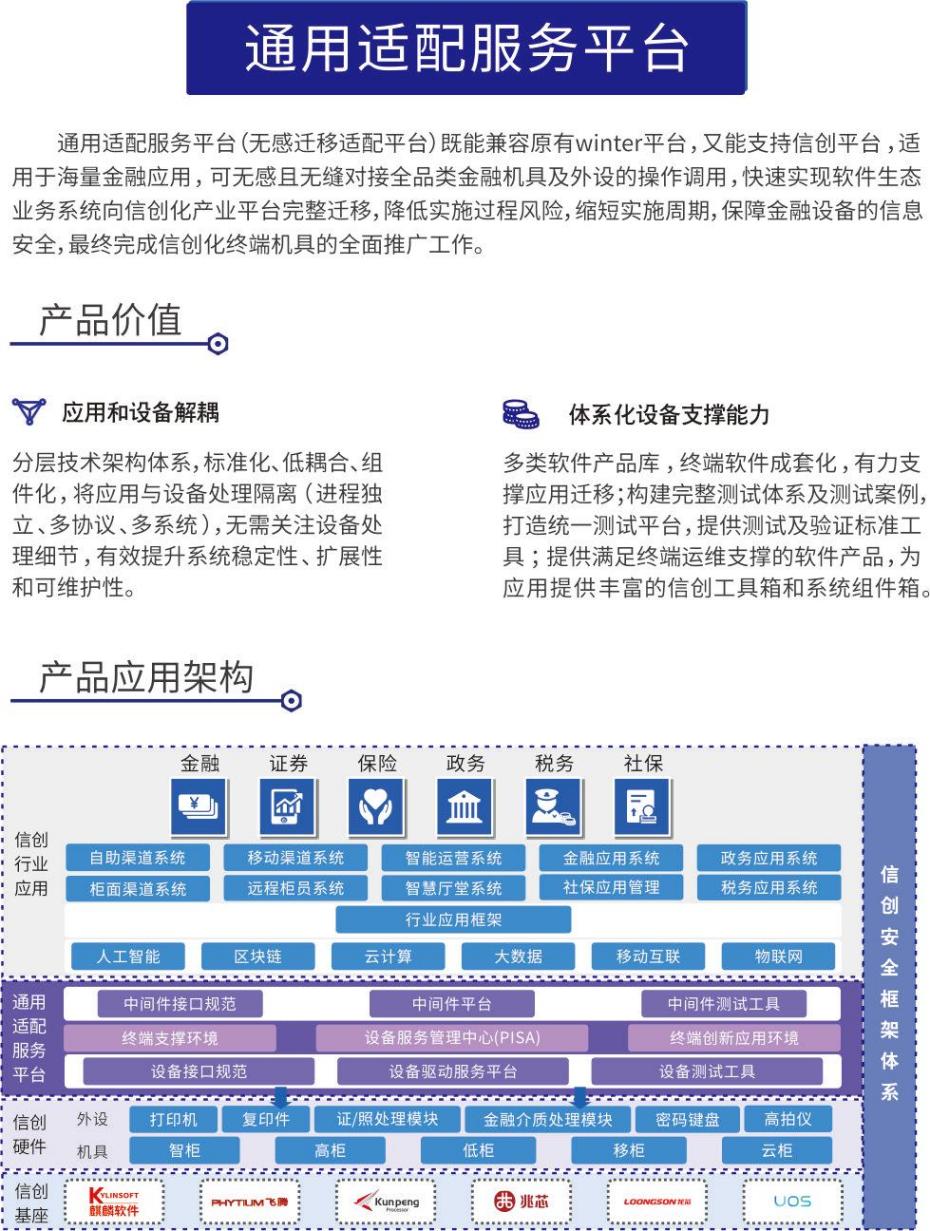 通用适配服务平台